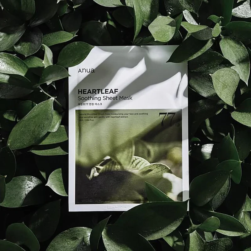 Anua - Heartleaf 77% Soothing Fátyolmaszk