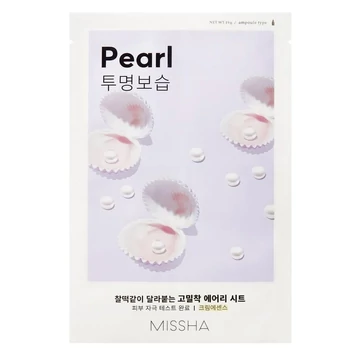 MISSHA - Airy Fit Sheet Mask fátyolmaszk #Gyöngy