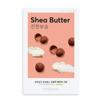 MISSHA - Airy Fit Sheet Mask fátyolmaszk #Shea vaj