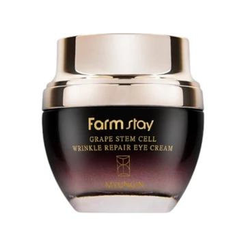 Farmstay - Grape Stem Cell Wrinkle Repair Eye Cream - Szemkörnyékápoló - 50ml
