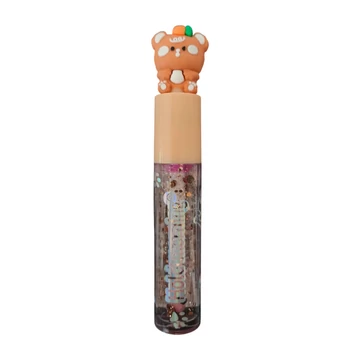 Hold Morning - Cute Little Bear Lip Gloss - Vízálló Hidratáló Szájfény - Orange Bear
