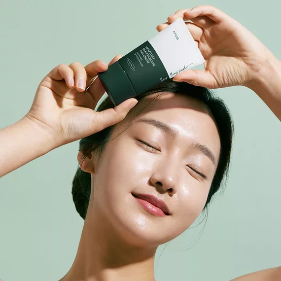 Anua - Heartleaf Silky Moisture Sun Cream Fényvédő SPF50+ 50ml