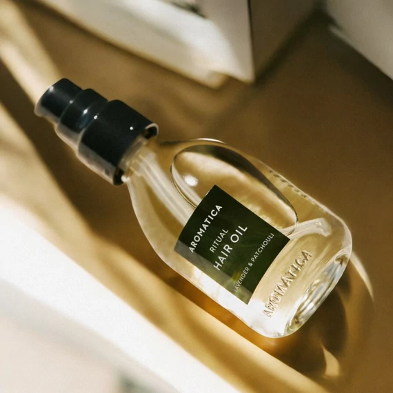 Aromatica - Ritual Hair Oil lavender & Patchouli 50ml - Hajápoló szérum