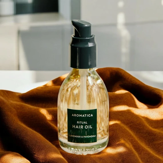 Aromatica - Ritual Hair Oil lavender & Patchouli 50ml - Hajápoló szérum