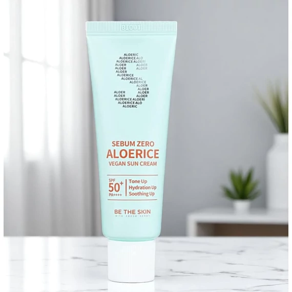 Be The Skin - Sebum Zero Aloerice Suncream - Fényvédő 50ml