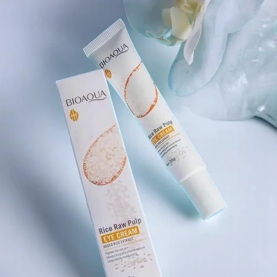 Bioaqua - Rice Raw Pulp Eye Cream - Szemkörnyékápoló 20g