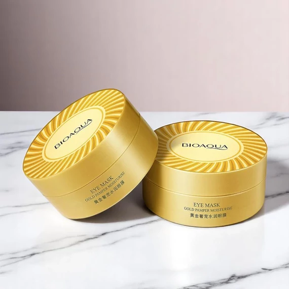 Bioaqua - Gold Paper Moisturise Eye Mask - Szerkörnyéktápláló tapasz 60db