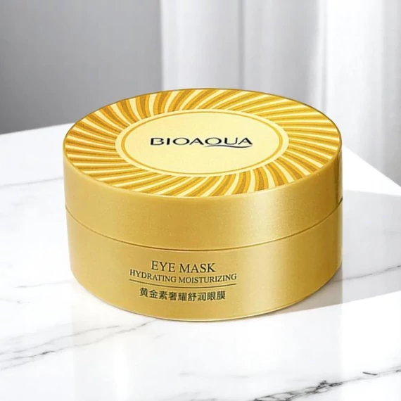 Bioaqua - Gold Paper Moisturise Eye Mask - Szerkörnyéktápláló tapasz 60db