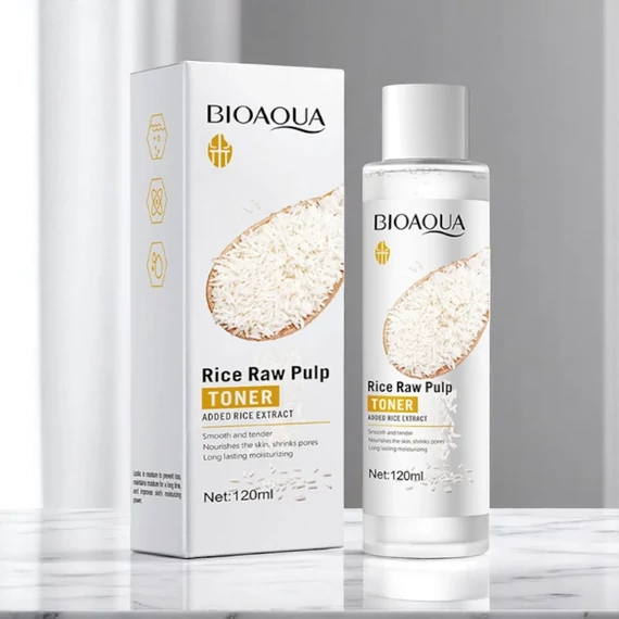 Bioaqua - Rice Raw Pulp Toner - Tonik 120 ml