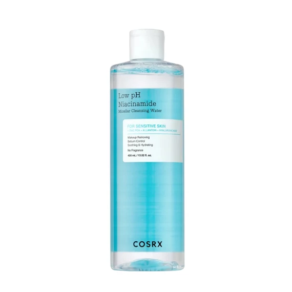 Cosrx - Low pH Niacinamide Micellar Cleansing Water - Tisztító micellás víz - 400 ml