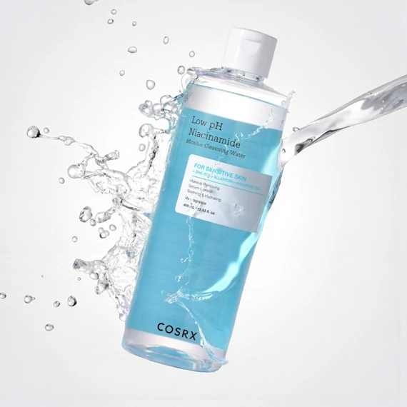 Cosrx - Low pH Niacinamide Micellar Cleansing Water - Tisztító micellás víz - 400 ml