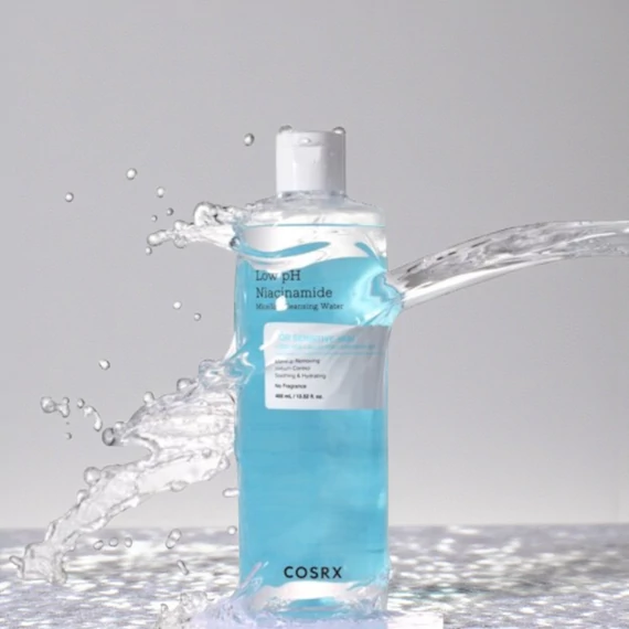 Cosrx - Low pH Niacinamide Micellar Cleansing Water - Tisztító micellás víz - 400 ml