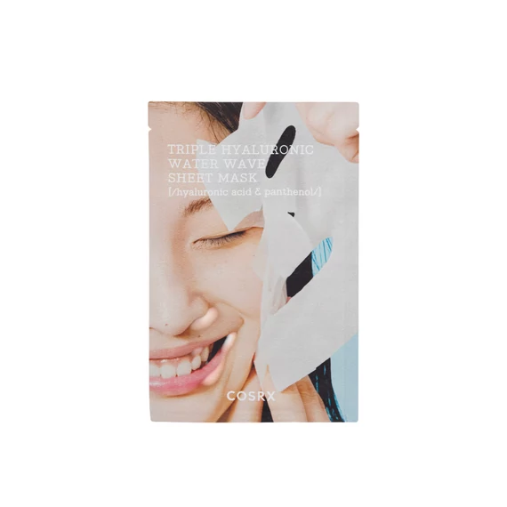Cosrx - Triple Hyaluronic Water Wave Sheet Mask - Fátyolmaszk - 1db