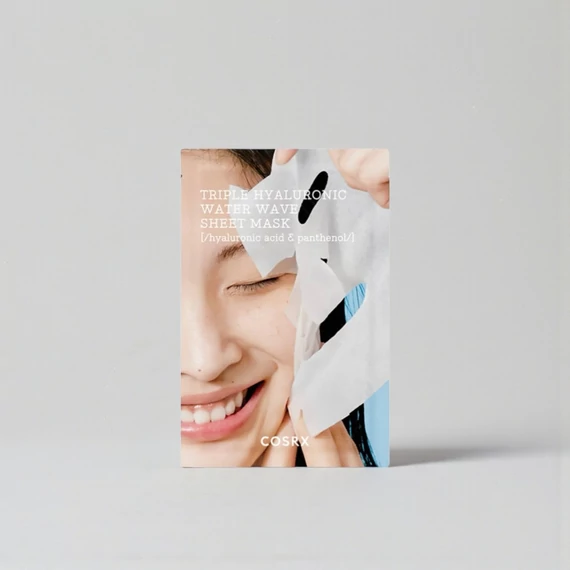 Cosrx - Triple Hyaluronic Water Wave Sheet Mask - Fátyolmaszk - 1db