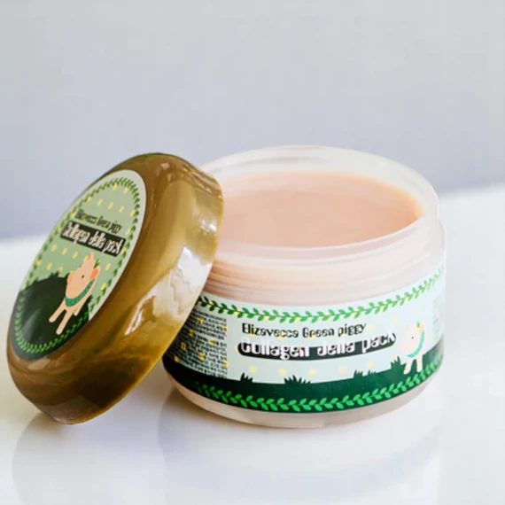 Elizavecca - Green Piggy Collagen Jella Pack - Hidratáló maszk 100g