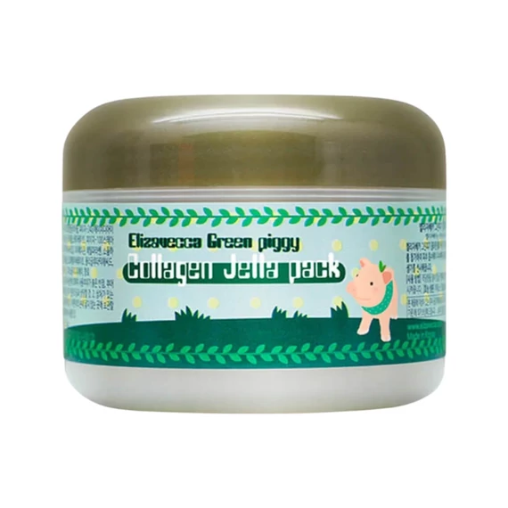 Elizavecca - Green Piggy Collagen Jella Pack - Hidratáló maszk 100g