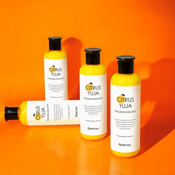Farmstay - Citrus Yuja Vitalizing Emulsion - Emulzió szérum 280 ml