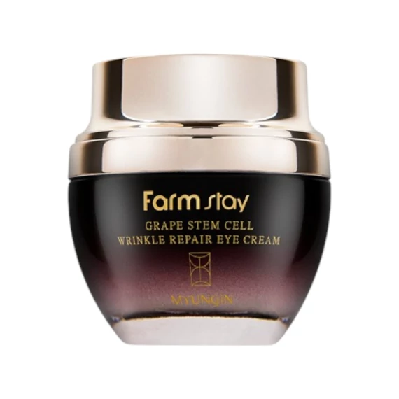 Farmstay - Grape Stem Cell Wrinkle Repair Eye Cream - Szemkörnyékápoló - 50ml