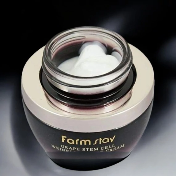 Farmstay - Grape Stem Cell Wrinkle Repair Eye Cream - Szemkörnyékápoló - 50ml