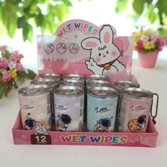 Little Astronaut Wet Wipes - Mini Nedves Törlőkendő 30 db-os