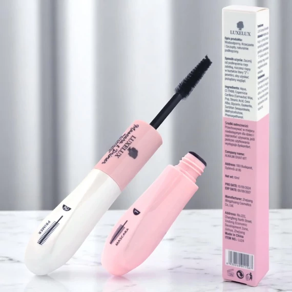 Luxelux - Mascara & Primer 2in1 - Primer & Vízálló Szempillaspirál