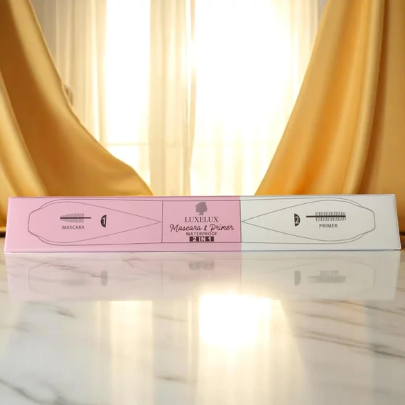Luxelux - Mascara & Primer 2in1 - Primer & Vízálló Szempillaspirál