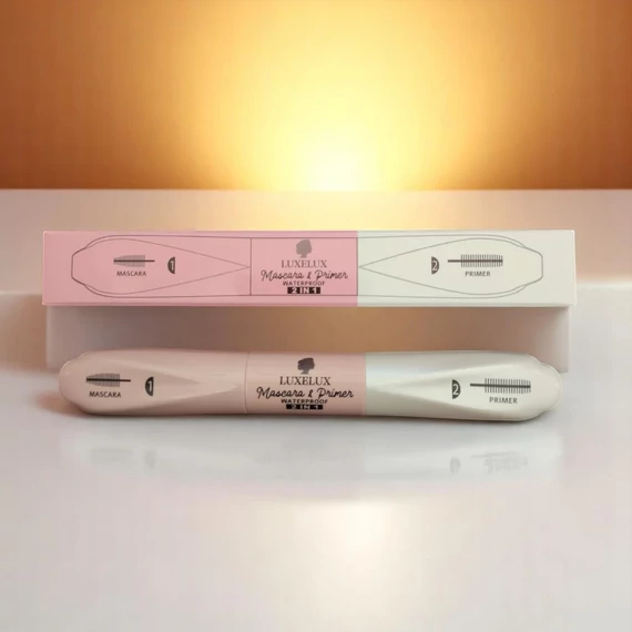 Luxelux - Mascara & Primer 2in1 - Primer & Vízálló Szempillaspirál