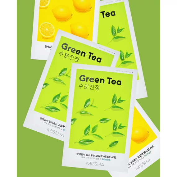 MISSHA - Airy Fit Sheet Mask fátyolmaszk #Green-tea