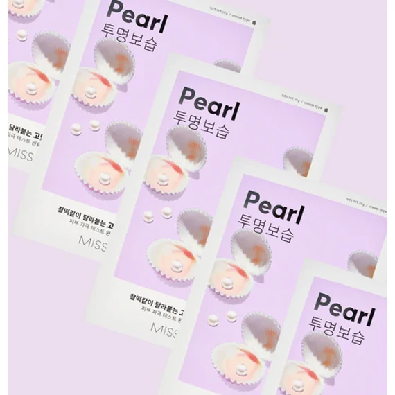 MISSHA - Airy Fit Sheet Mask fátyolmaszk #Gyöngy