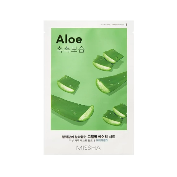 MISSHA - Airy Fit Sheet Mask fátyolmaszk #Aloe