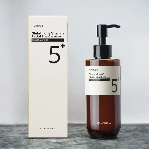 Numbuzin No.5+ Glutathione Vitamin Facial Spa Cleanser - Arctisztító 200ml