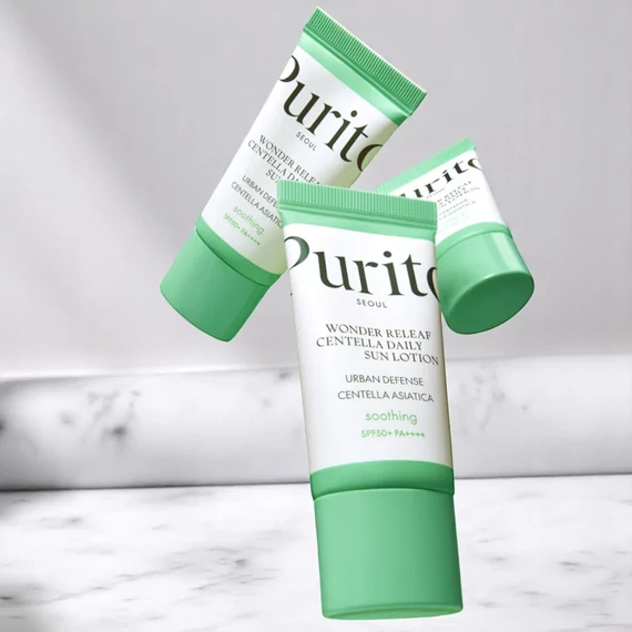Purito - Wonder Releaf Centella Daily Sun Cream - Fényvédő SPF50+ 60ml