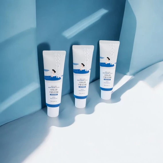 Round Lab - Birch Juice Sun Cream - Fényvédő SPF50+ PA++++ 50 ml