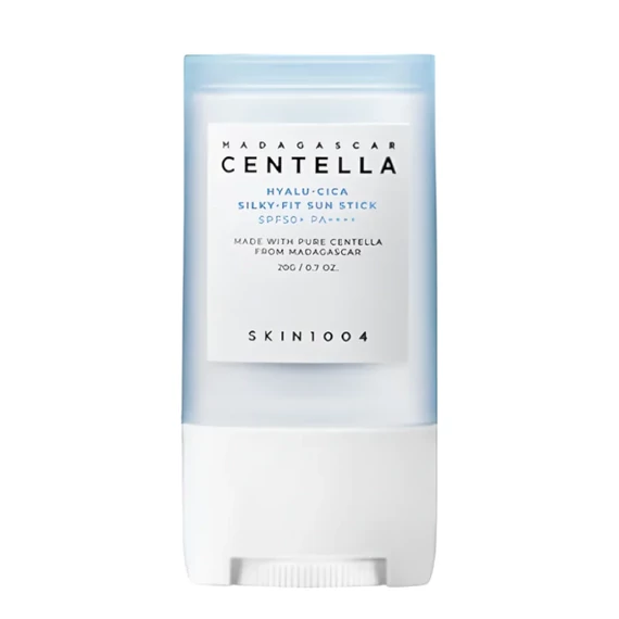 Skin1004 - Madagascar Centella Hyalu-Cica Silky-Fitt Sun Stcik - Fényvédő stcik SPF50+ PA++++ 7g