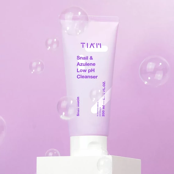 TIAM - Snail & Azulene Low pH arclemosó 200ml