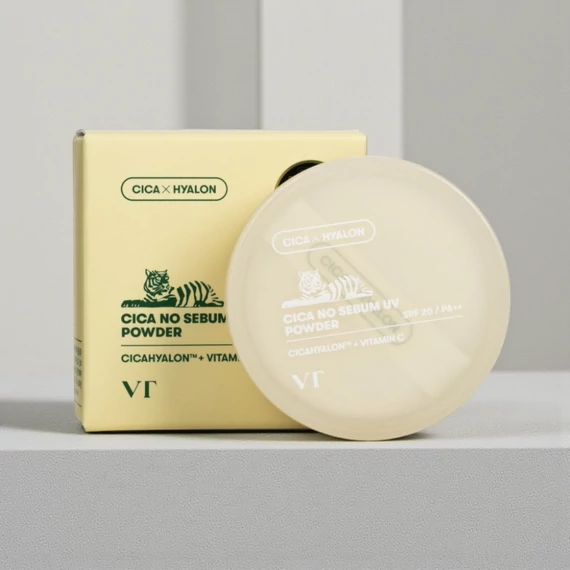 VT Cosmetics - Cica No-Sebum Mild Powder - Mattító por- 5g