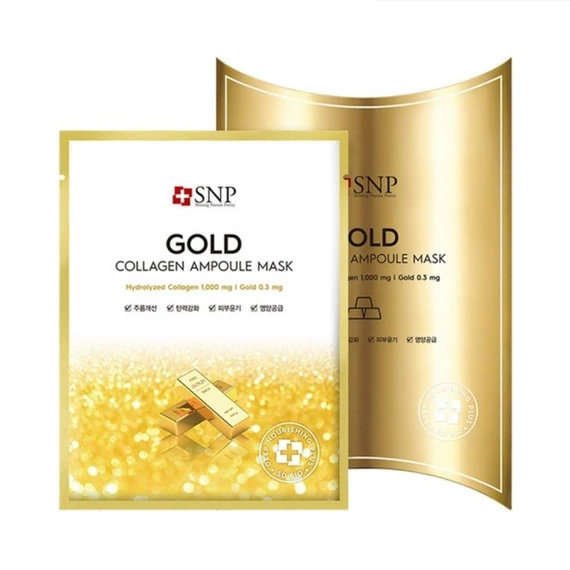 SNP - Gold Collagen Mask - Fátyolmaszk